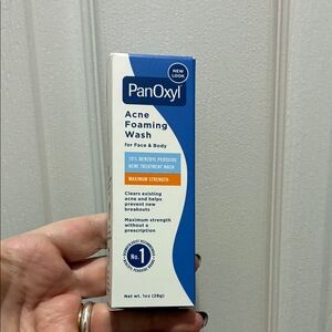 PanOxyl Acne Foaming Face and Body Wash